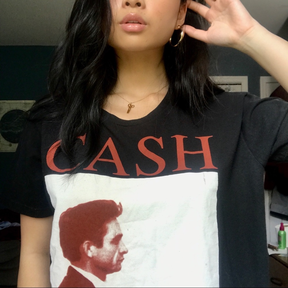 Oversized Johnny Cash T-Shirt